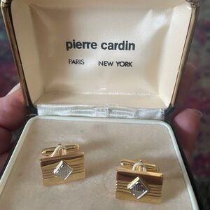 Pierre Cardin Dual-Tone Cufflinks